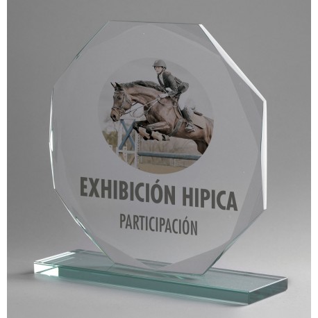 Trofeo Cristal Alta Calidad